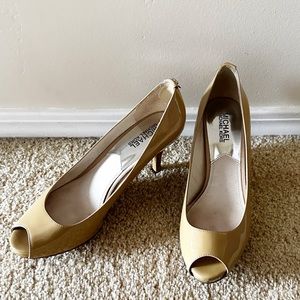 MICHAEL Michael Kors peep toe heels